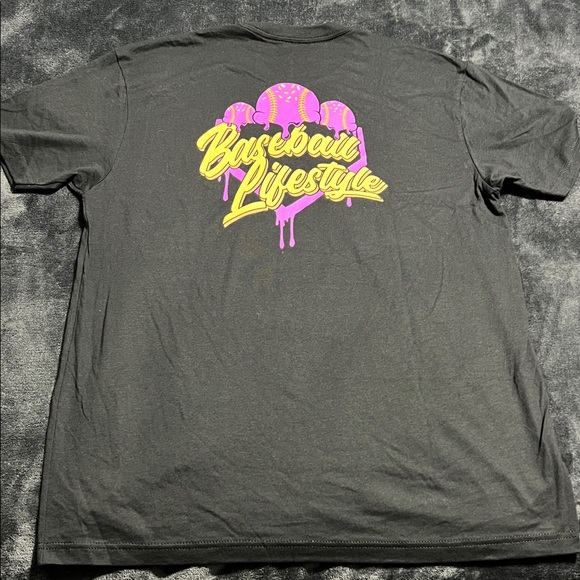 Baseball Lifestyle 101 Ice Cream Tee - NWOT - Picture 5 of 5